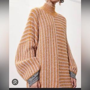 NWT Rachel Comey Doubles Sweater in Fuzzy Pink.